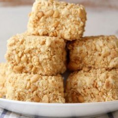 These Peanut Squares are Better Than a Candy Bar These Peanut Squares are Better Than a Candy Bar
