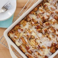 A Tasty Overnight Cinnamon Roll Breakfast Bake A Tasty Overnight Cinnamon Roll Breakfast Bake