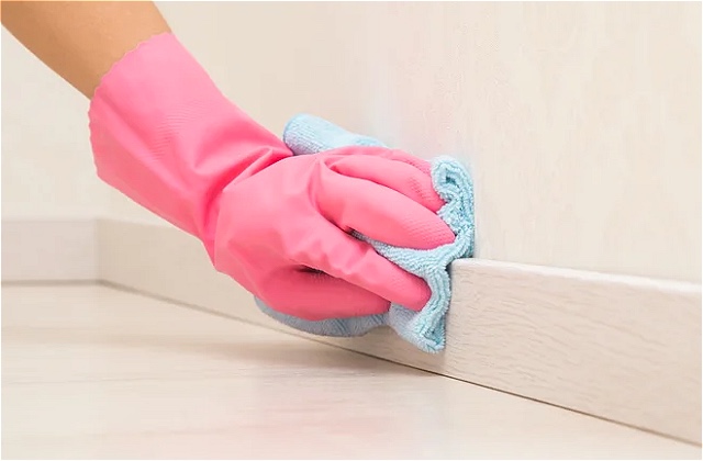 This TikTok Cleaning Hack Is The Easiest Way To Clean Walls And Baseboards