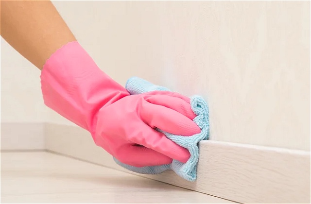 This Common Household Product Cleans Baseboards Like A Dream