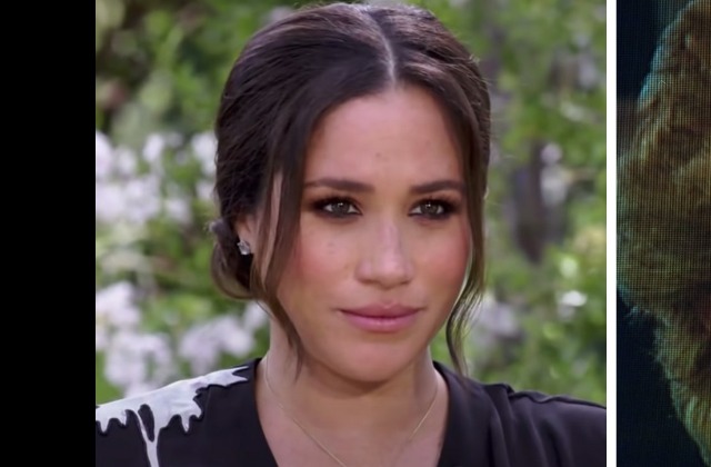 Meghan Markle's Dress Is Causing A Stir Ahead Of Oprah Interview